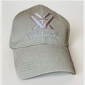 vortex optics adjustable baseball cap hat green/gray NWOT